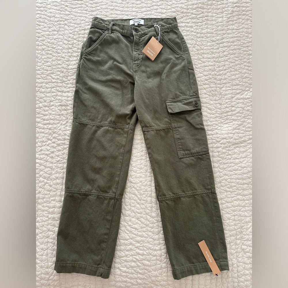 NWT Reformation Bailey High Rise Utility Cargo Pant Size 26